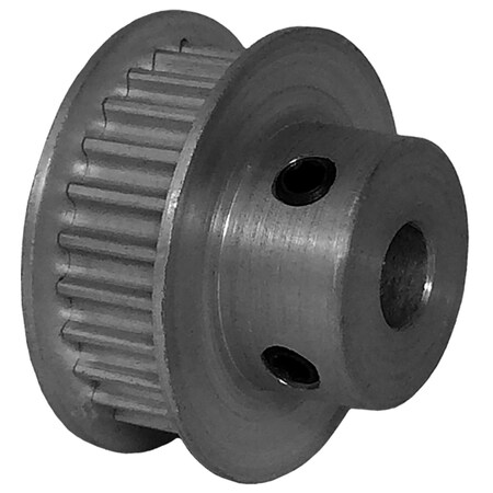 B&B Manufacturing 25-3M06M6FA6, Timing Pulley, Aluminum, Clear Anodized,  25-3M06M6FA6